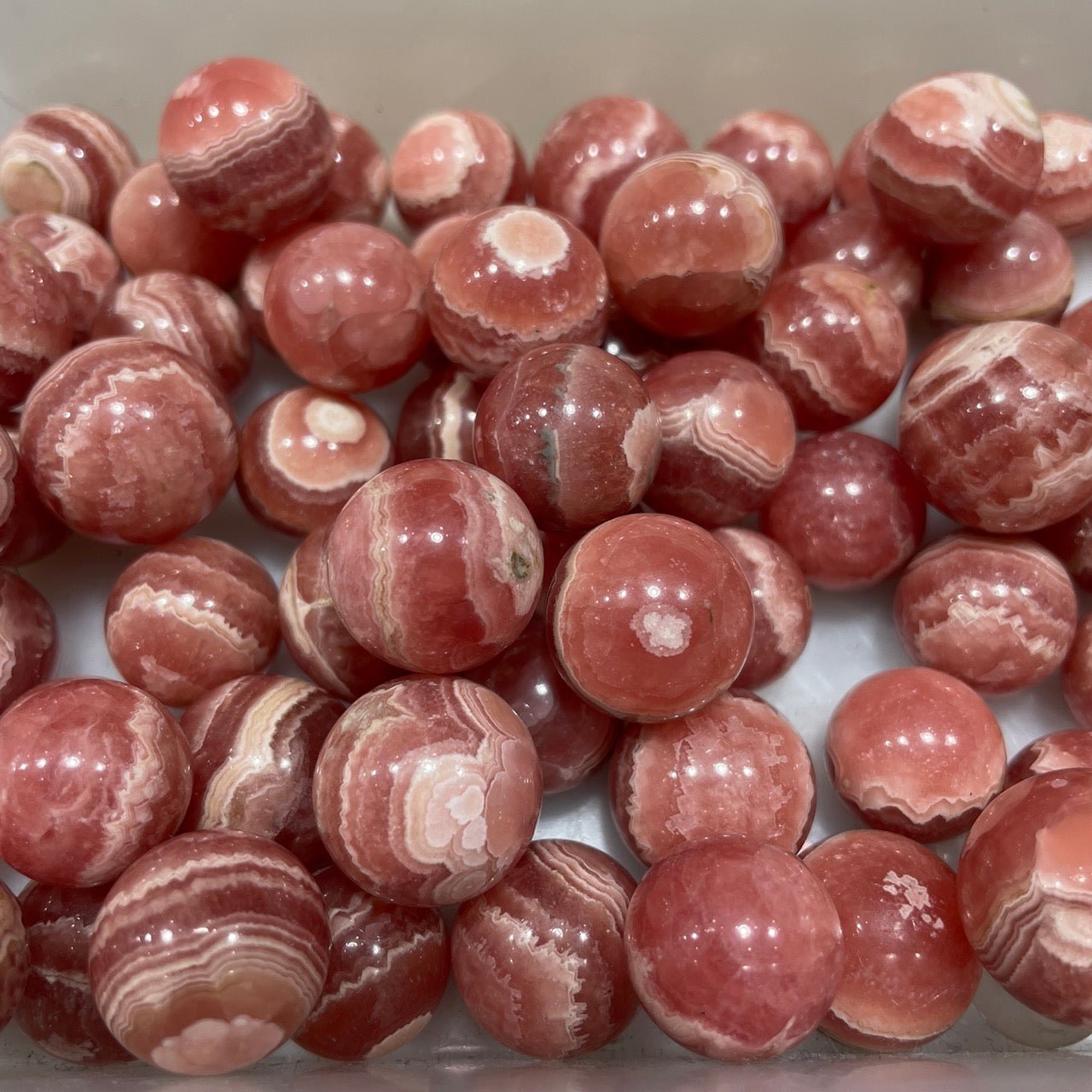 Rhodochrosite Sphere - Grade AA - RockZ Sourcing Hub