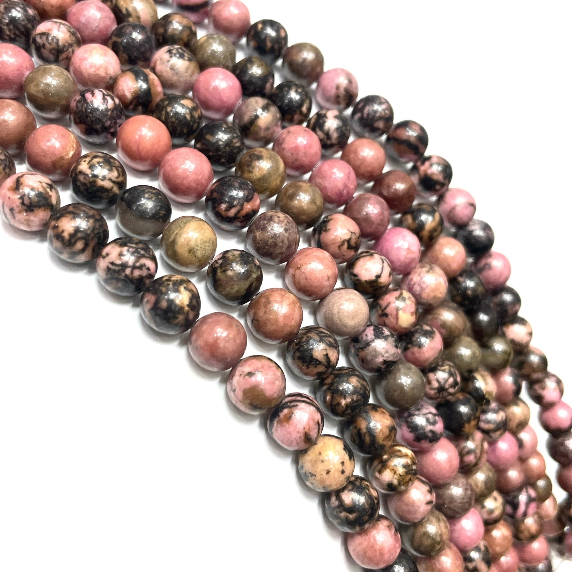 Rhodonite Bead Strand - RockZ Sourcing Hub