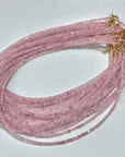 Rose Quartz Micro Faceted Cube Collar Necklace - RockZ Sourcing Hub