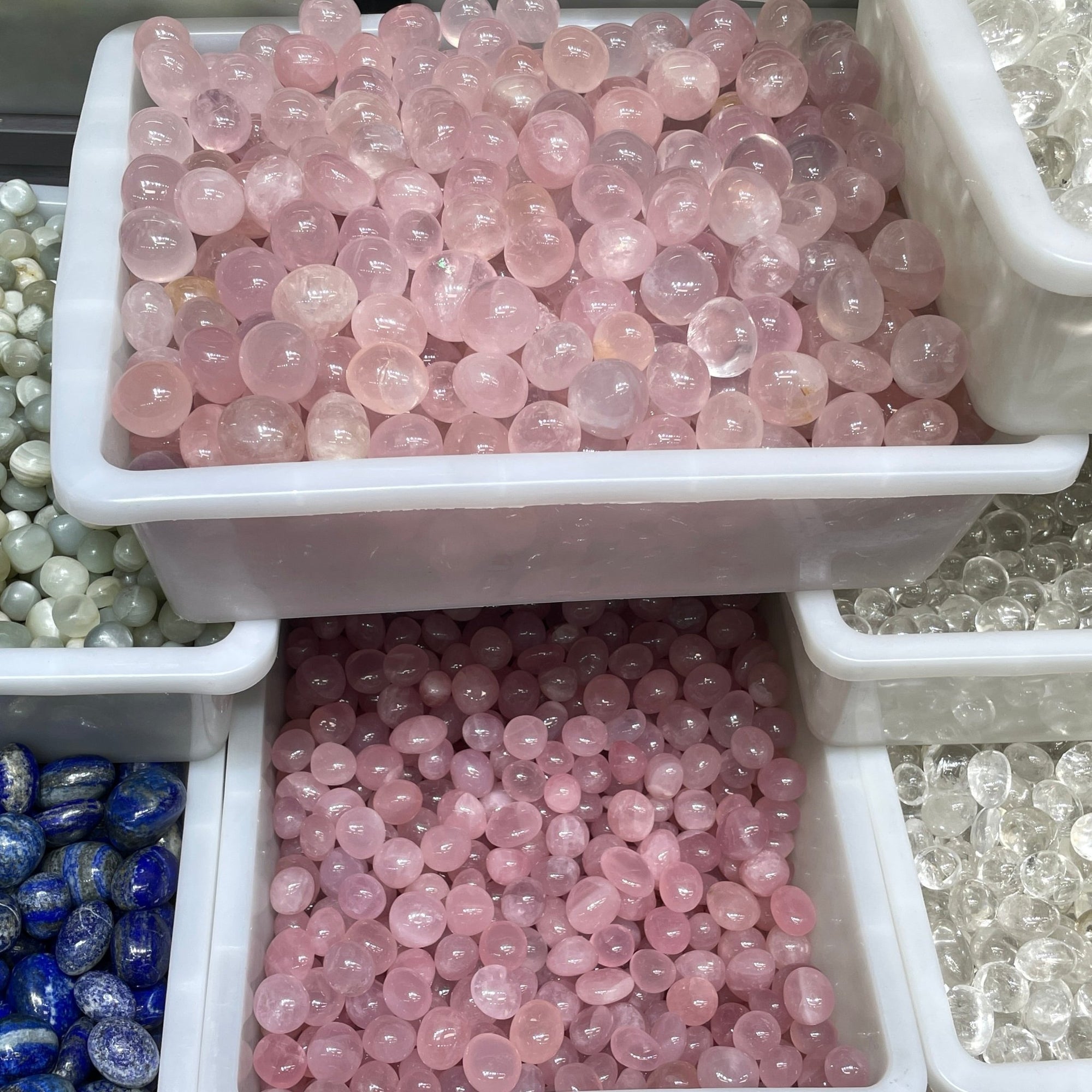 Rose Quartz Tumblestone - RockZ Sourcing Hub