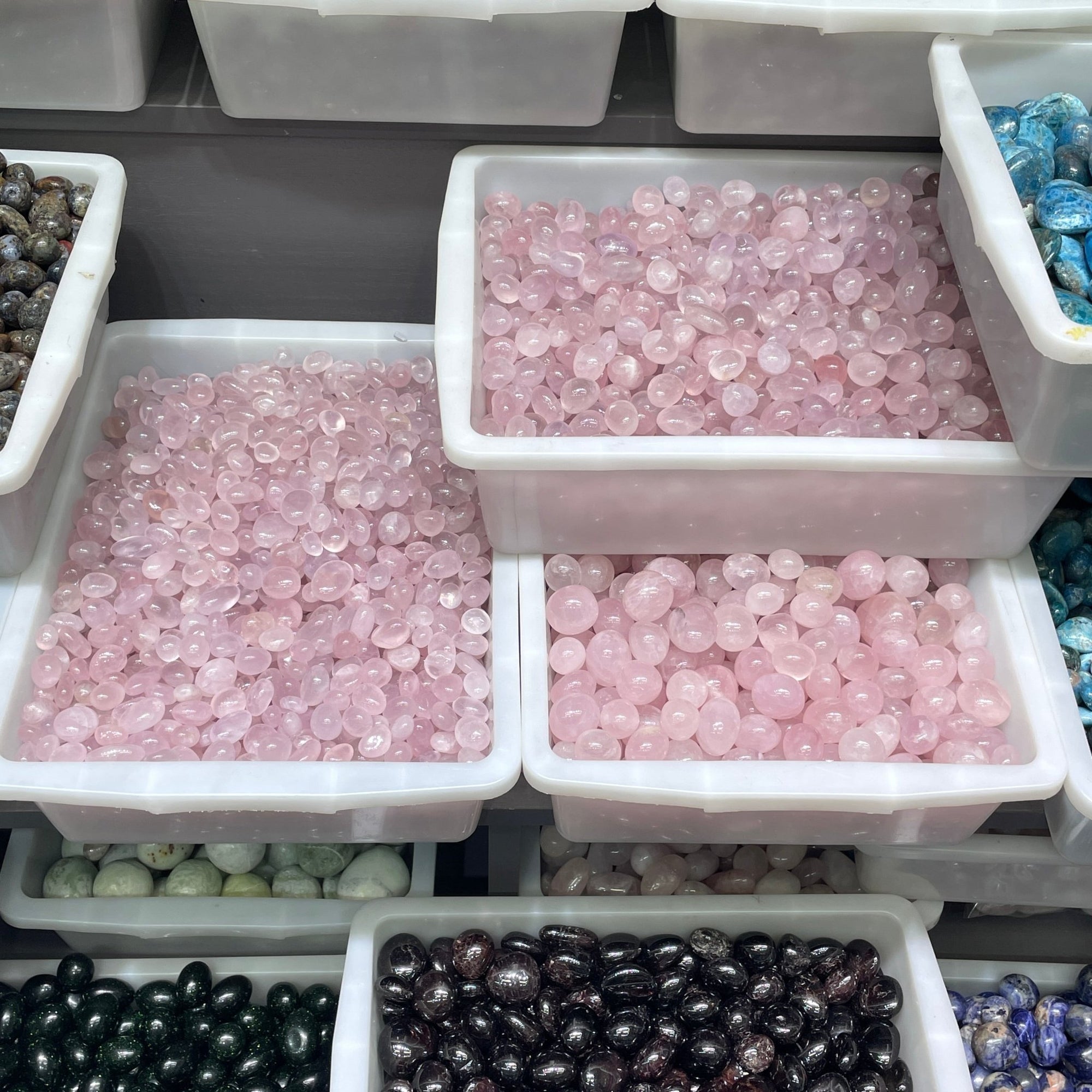 Rose Quartz Tumblestone - RockZ Sourcing Hub