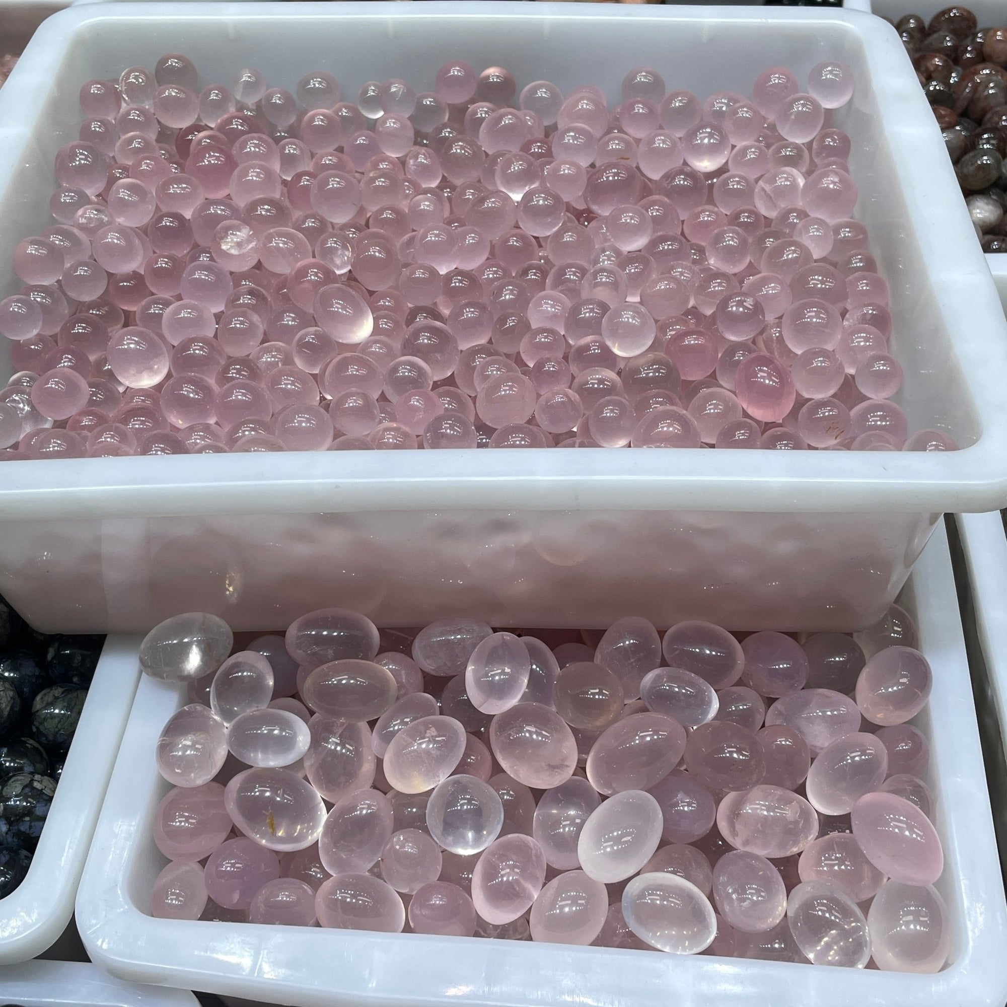 Rose Quartz Tumblestone AA Grade(Starlight) - RockZ Sourcing Hub