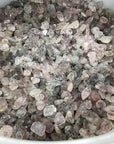 Rose Quartz with Biotite ( Black Mica) Chips/Nuggets - RockZ Sourcing Hub