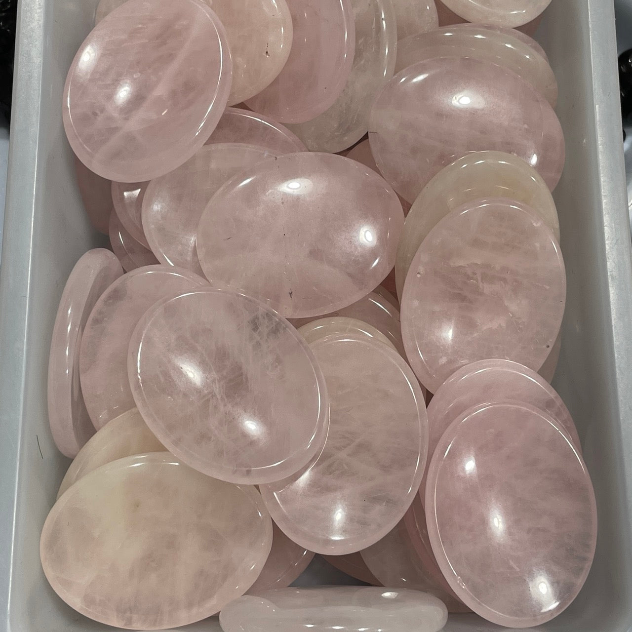 Rose Quartz Worry Stone - RockZ Sourcing Hub
