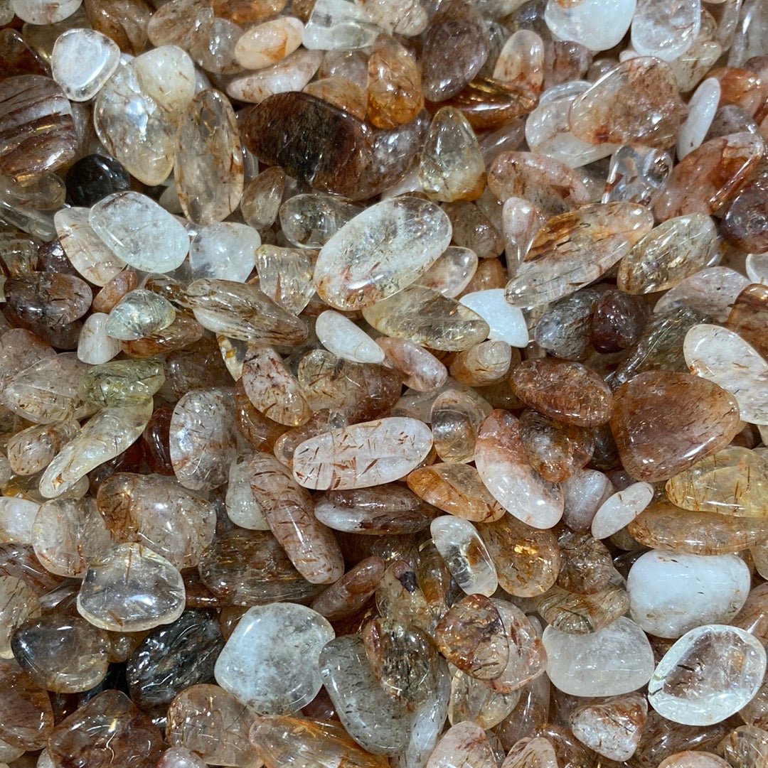 Rutilated Quartz Chips/Nuggets - RockZ Sourcing Hub