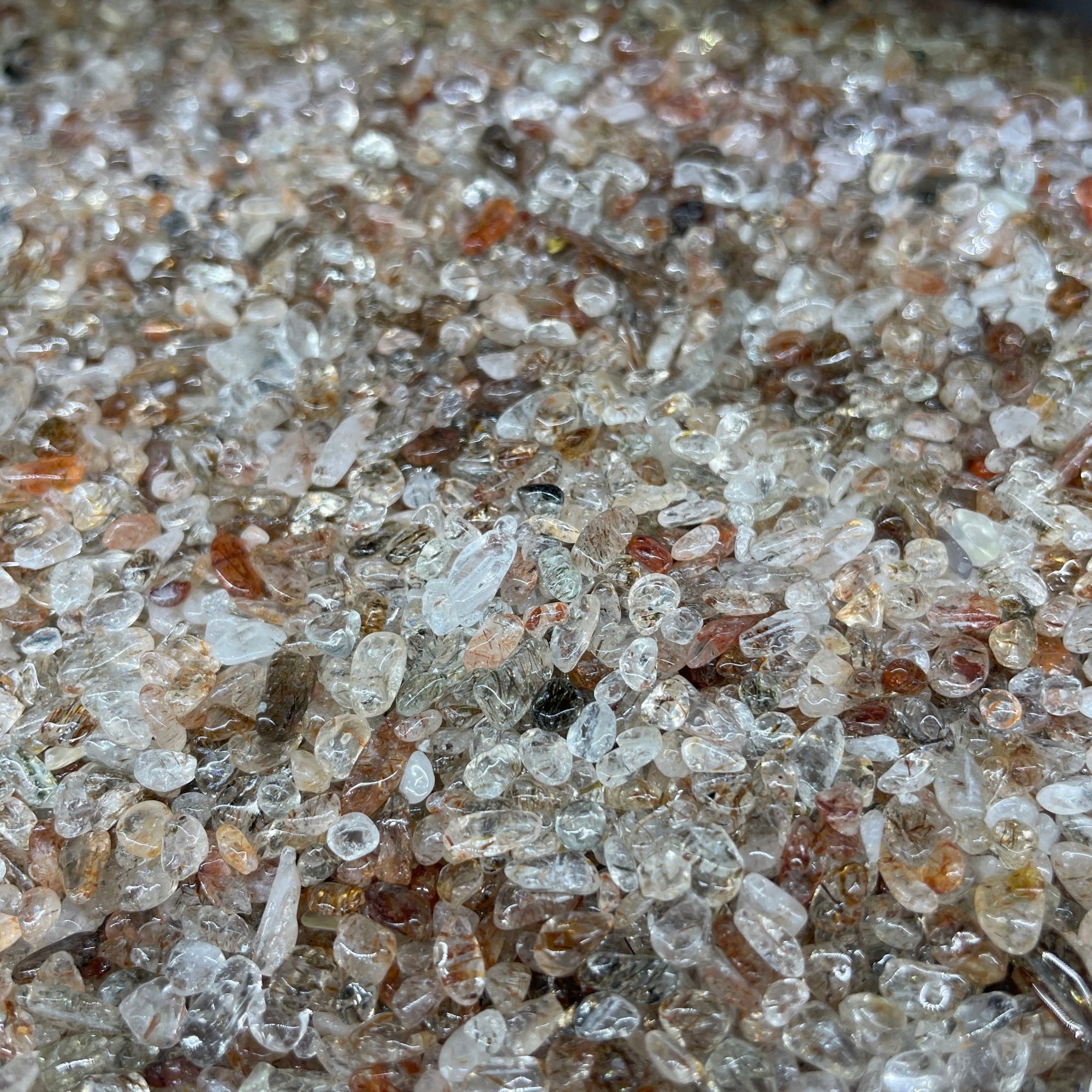 Rutilated Quartz Chips/Nuggets - RockZ Sourcing Hub