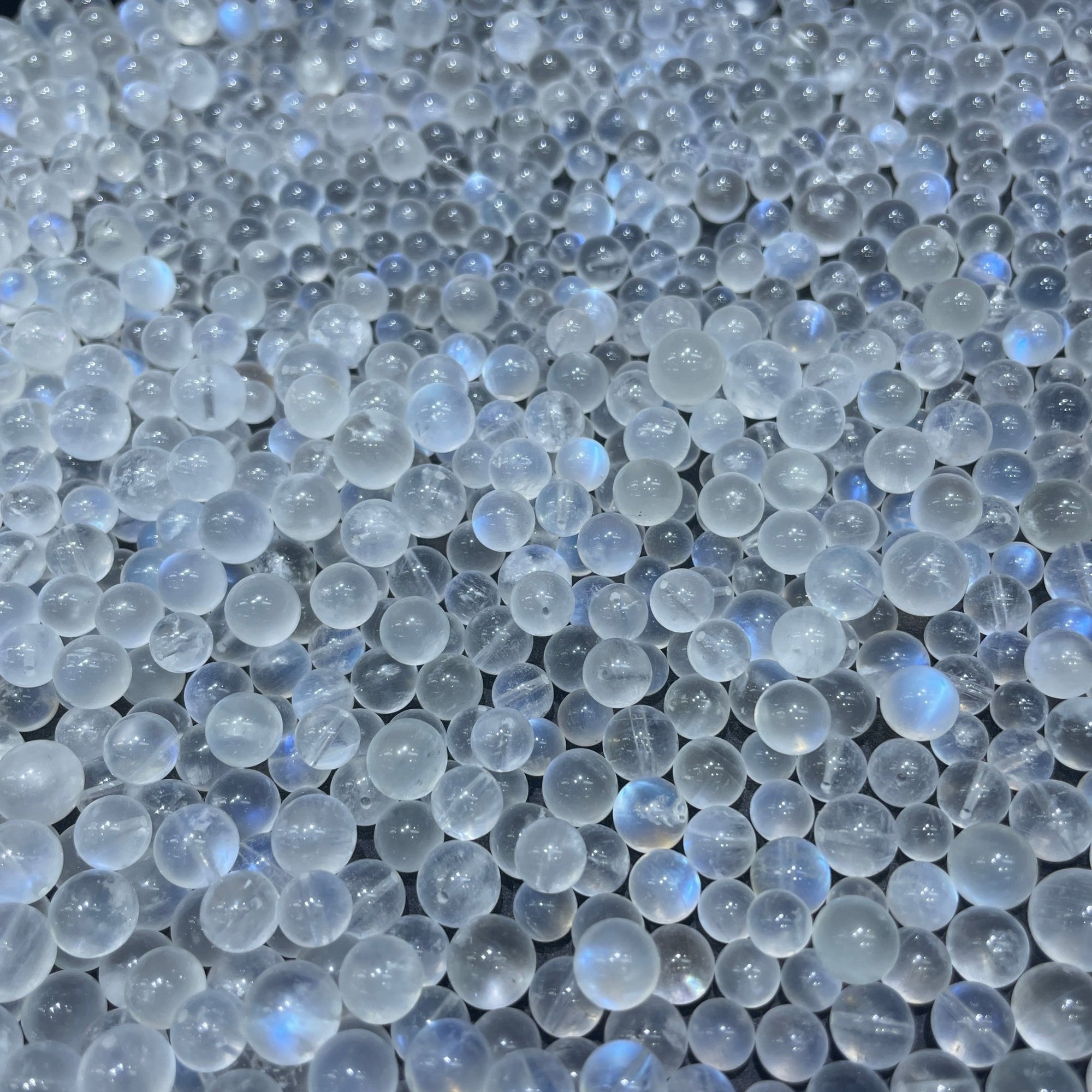 Single Moonstone Polished Round Bead – Grade AAA (Drilled / Undrilled) - RockZ Sourcing Hub