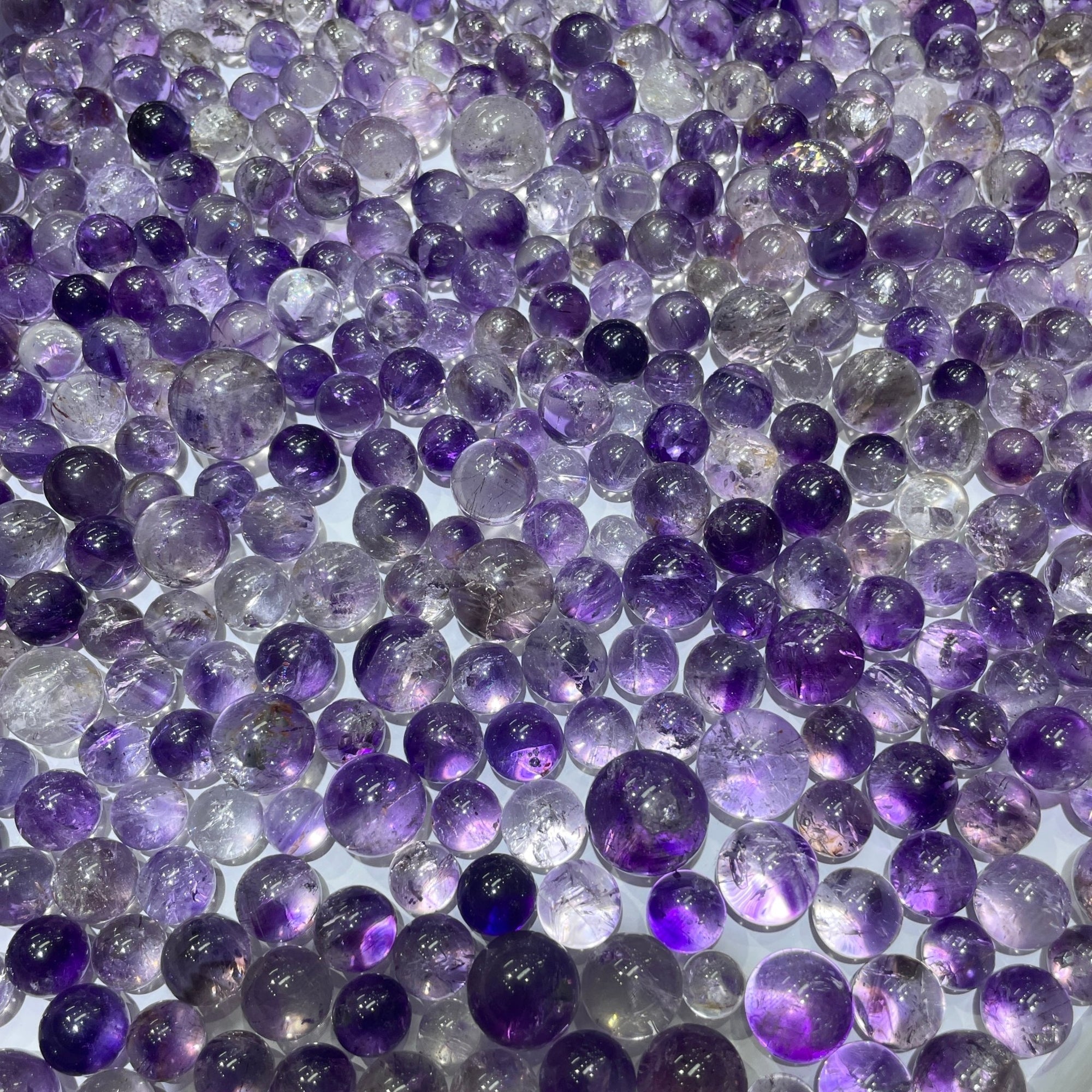 Single Super 7 Quartz Polished Round Bead – Grade AAA (Drilled / Undrilled) - RockZ Sourcing Hub
