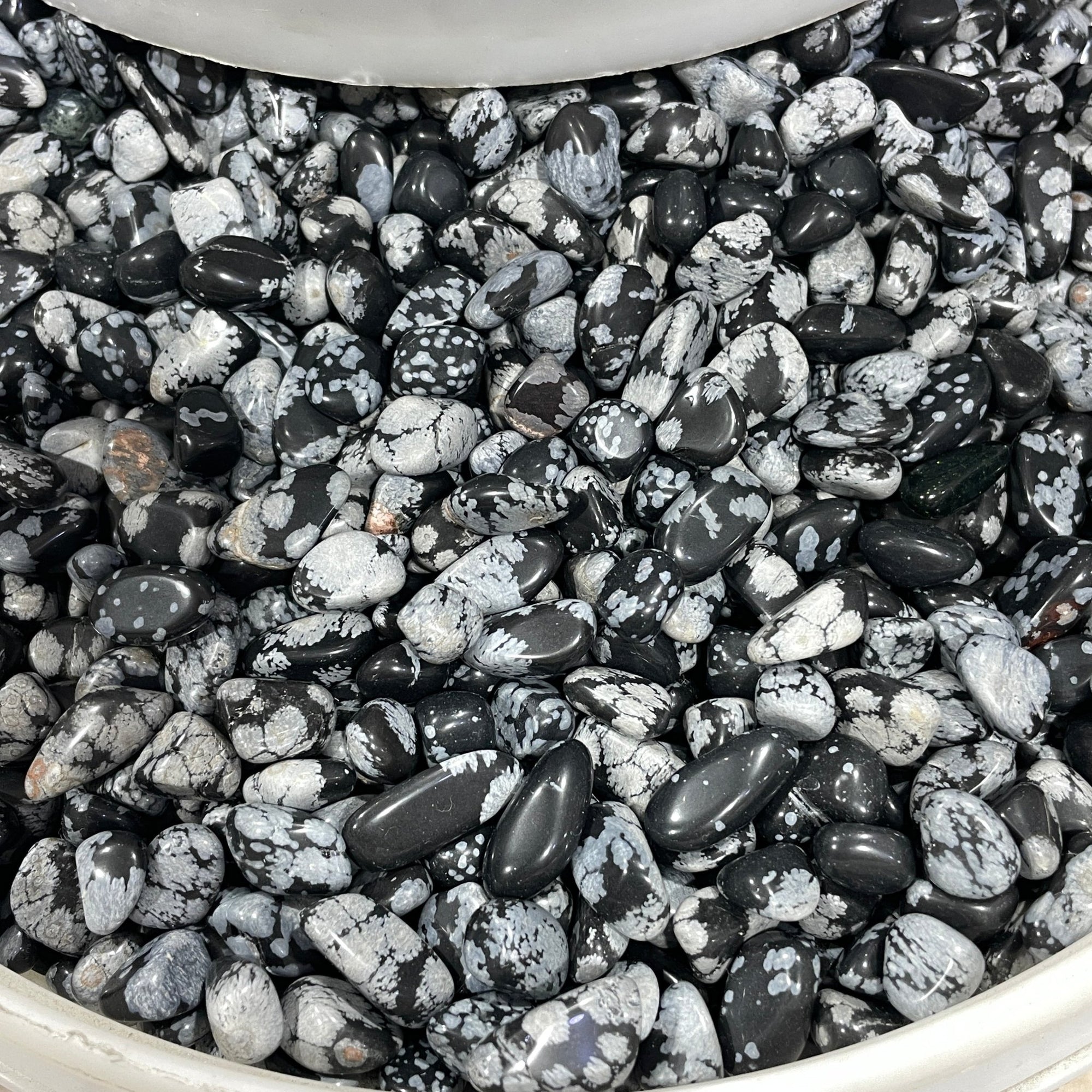 Snowflake Obsidian Chips/Nuggets - RockZ Sourcing Hub