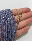 Tanzanite Micro Faceted Cube Collar Necklace - RockZ Sourcing Hub