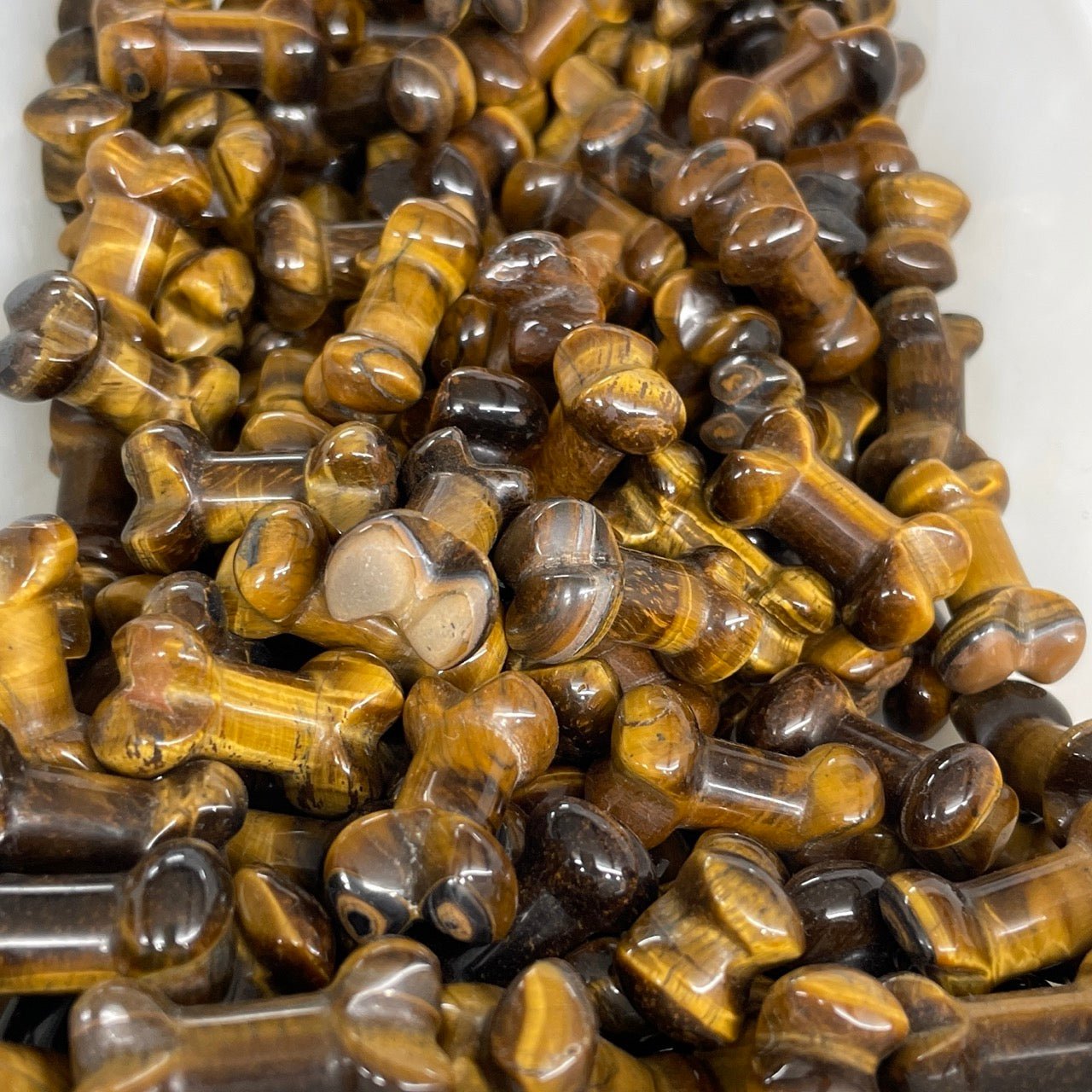 Tiger's Eye Dog Bone - RockZ Sourcing Hub