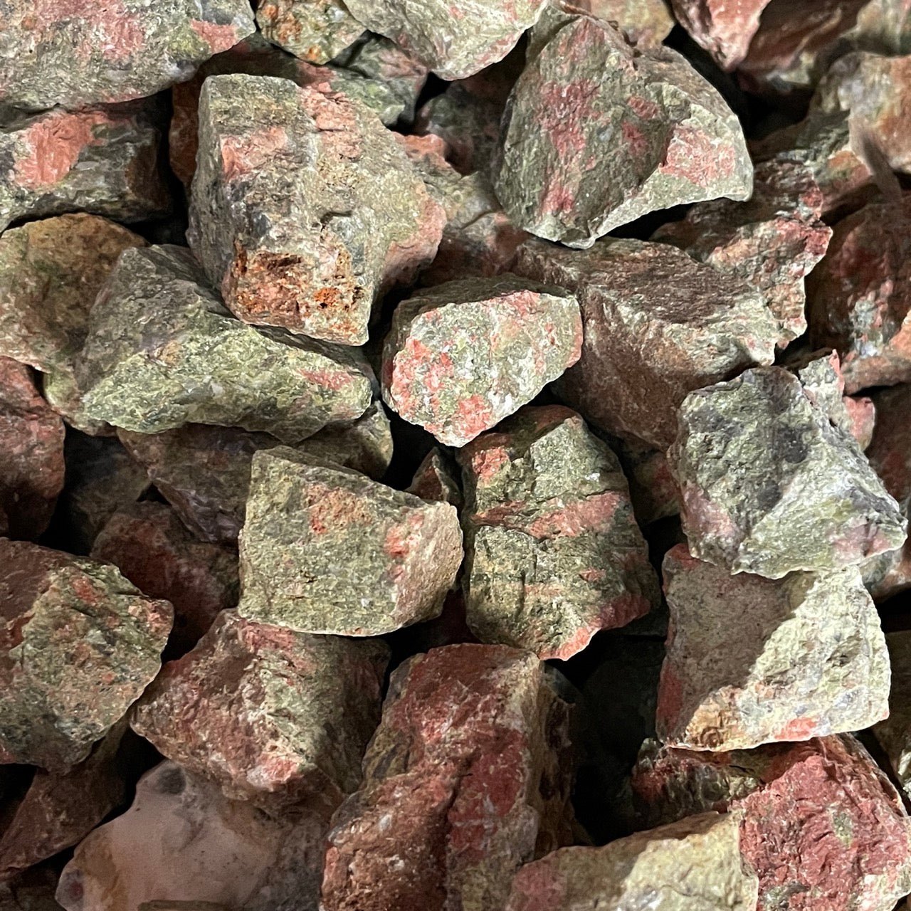 Unakite Jasper Raw - RockZ Sourcing Hub
