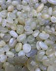 White Moonstone Tumbled Stone