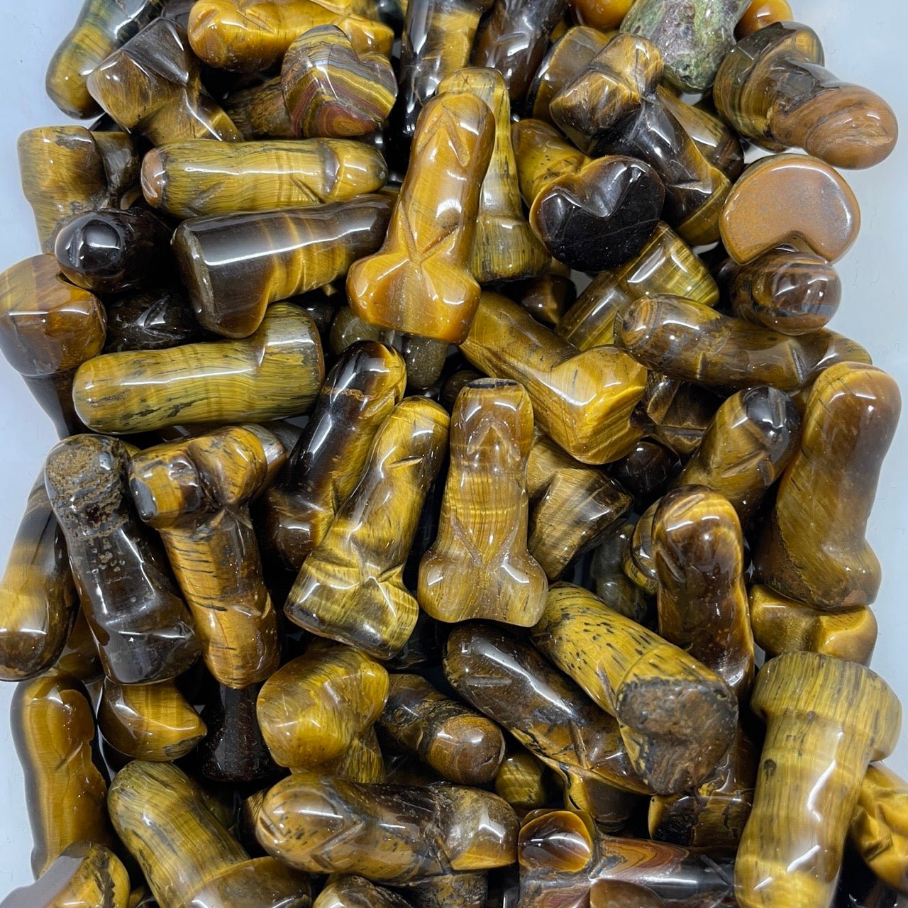 Yellow Tiger's Eye Dingding - RockZ Sourcing Hub