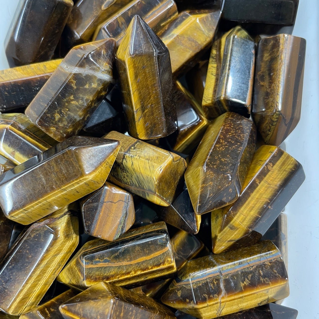Yellow Tiger's Eye Mini Point - RockZ Sourcing Hub