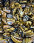 Yellow Tiger's Eye Tumblestone - RockZ Sourcing Hub